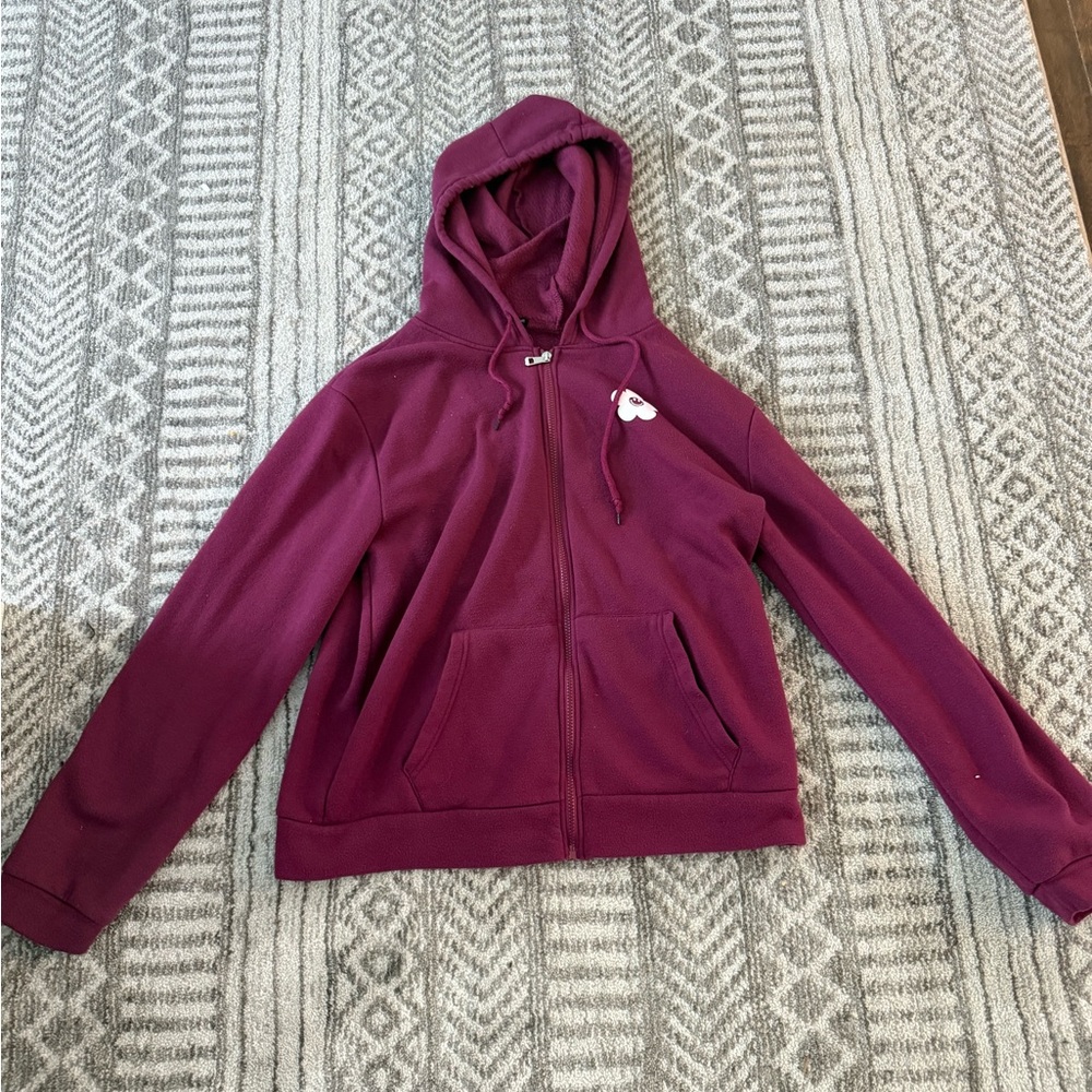 Women’s Purple Hoodie Jacket - Picture 1 of 2